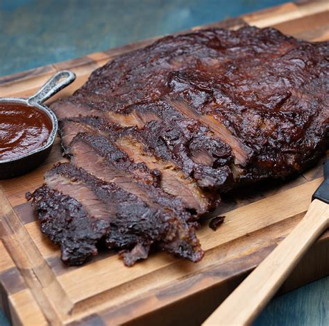Barbecue brisket - Bring the BBQ sauce back to a simmer by pressing the “Cancel” button, then “Saute” button. Mix in 1 cup (250ml) ketchup, 2 tbsp (30g) Dijon mustard, and 1 tbsp (13g) brown sugar in Instant Pot. Let the BBQ sauce thicken by simmering for 8 – 15 minutes. Stir occasionally. Taste and adjust the seasoning with more salt if necessary.